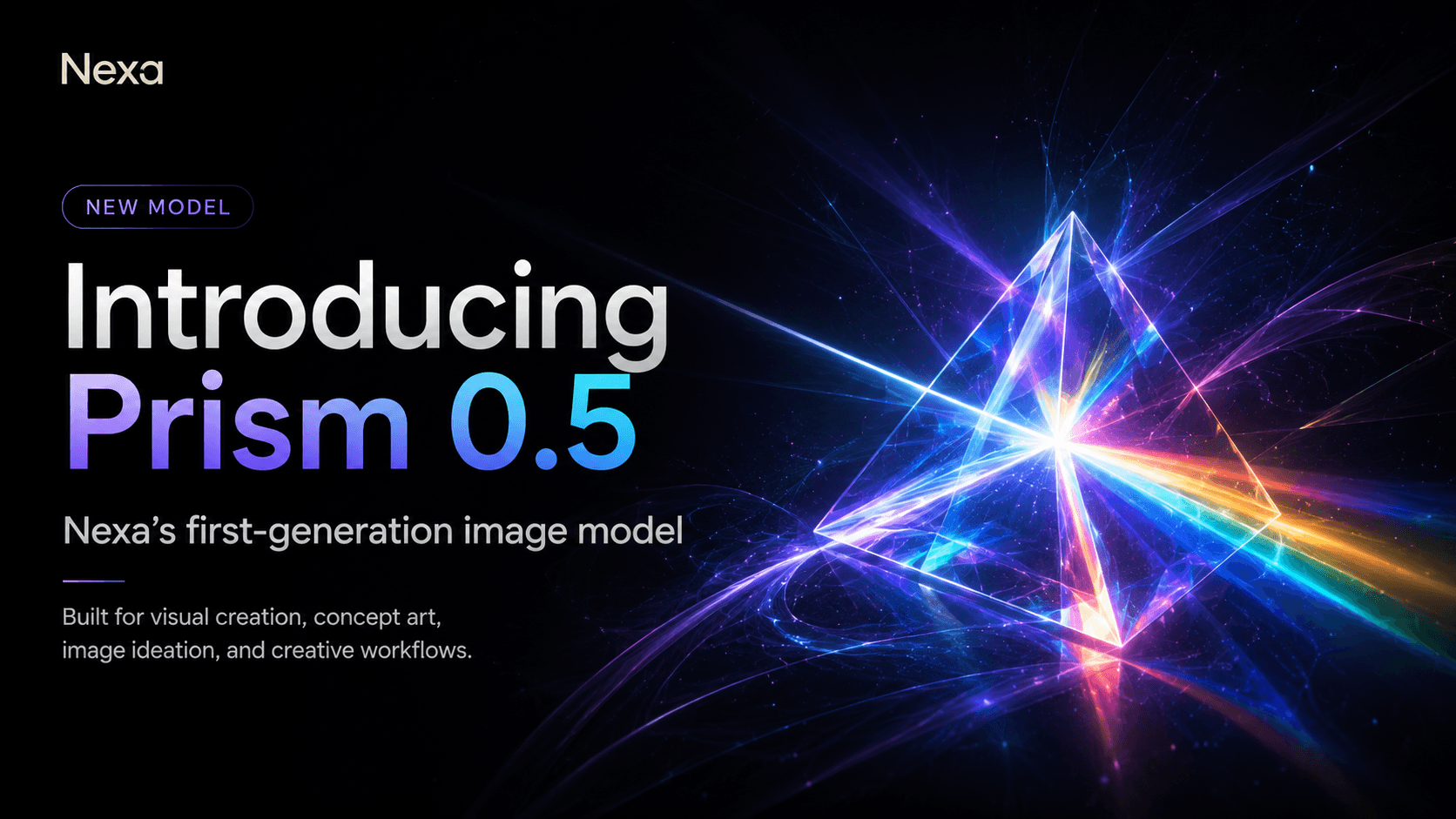 Introducing Prism 0.5, Nexa's first-generation image model